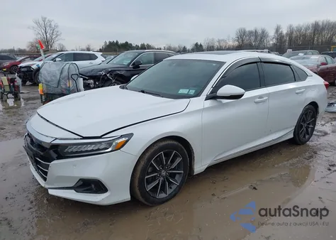 2021 Honda Accord Ex-L from USA, damaged, VIN 1HGCV1F54MA112325
